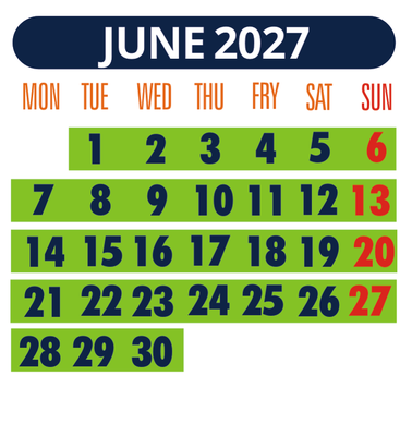 VMByachts Schedule | June 2027