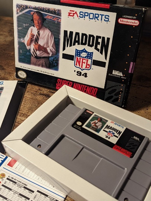 Madden 94 SNES
