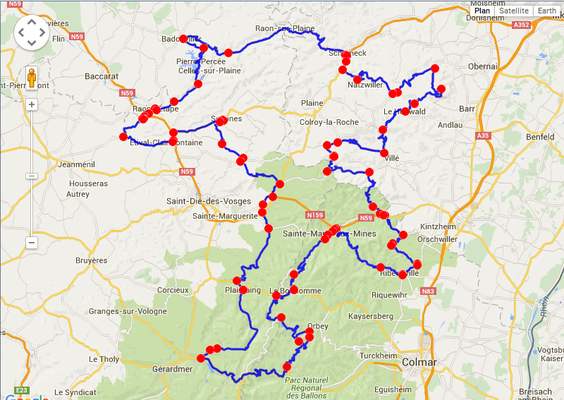Jour 3: LeBonhomme-LeBohomme, 350 kms