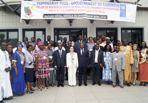 Participants à l'atelier d'actualisation des programmes à Douala