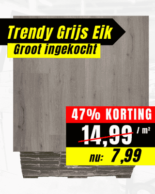 Laminaat aanbieding trendy eiken
