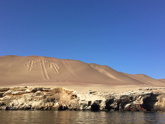 Paracas - Bootsausflug - Linien