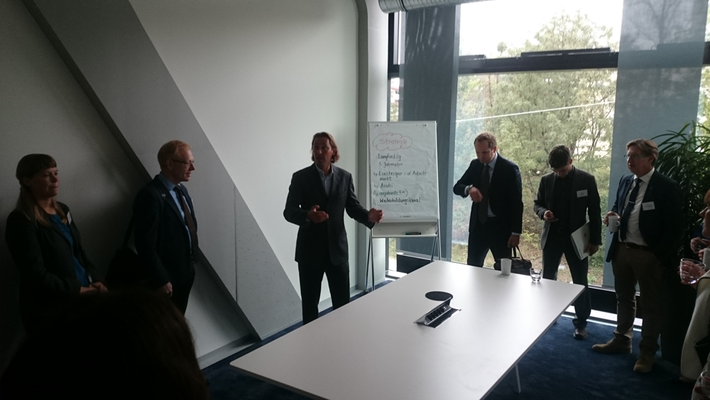 Swedish Academy visiting Business Incubators in Munich