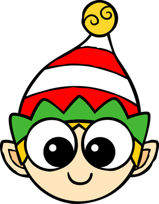 noël - fête - loisirs - smiley émoticône émoji cartoon clipart illustration - artémotic