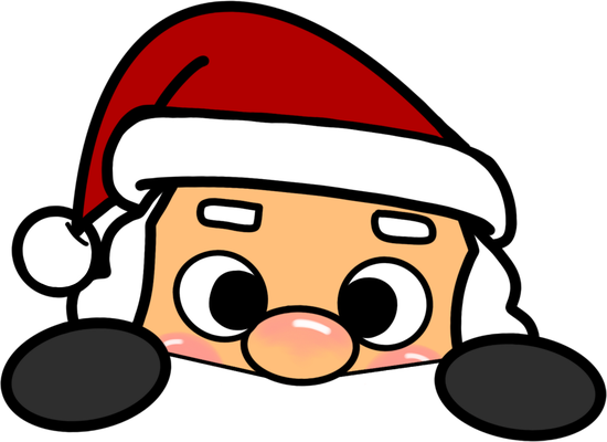 noël - fête - loisirs - smiley émoticône émoji cartoon clipart illustration - artémotic
