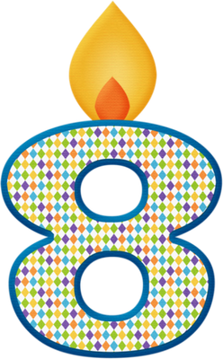 bougie d'anniversaire - fête - loisirs - smiley émoticône émoji cartoon clipart illustration - artémotic