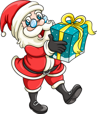 noël - fête - loisirs - smiley émoticône émoji cartoon clipart illustration - artémotic