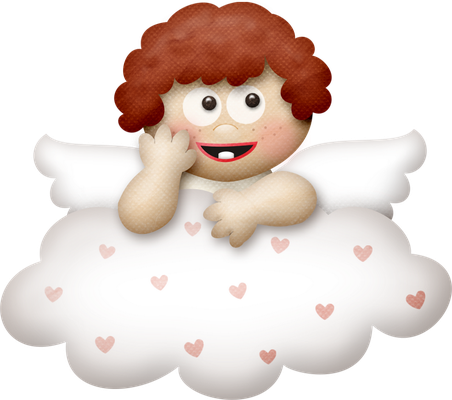 cupidon saint-valentin - fête - loisirs - smiley émoticône émoji cartoon clipart illustration - artémotic