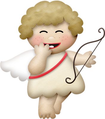 cupidon saint-valentin - fête - loisirs - smiley émoticône émoji cartoon clipart illustration - artémotic