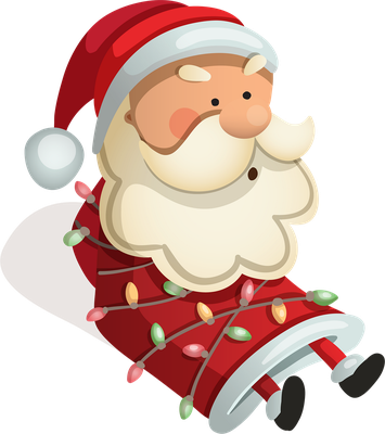 noël - fête - loisirs - smiley émoticône émoji cartoon clipart illustration - artémotic