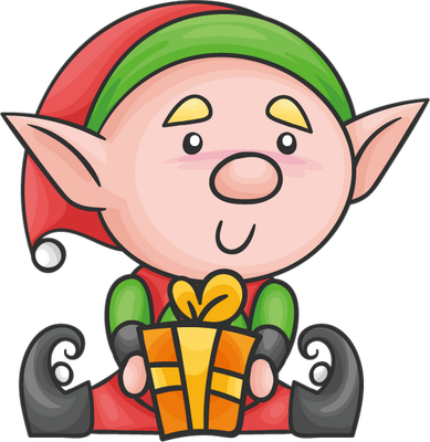 noël - fête - loisirs - smiley émoticône émoji cartoon clipart illustration - artémotic