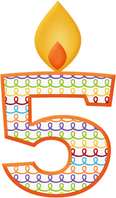 bougie d'anniversaire - fête - loisirs - smiley émoticône émoji cartoon clipart illustration - artémotic
