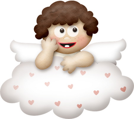 cupidon saint-valentin - fête - loisirs - smiley émoticône émoji cartoon clipart illustration - artémotic