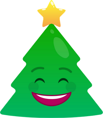 noël - fête - loisirs - smiley émoticône émoji cartoon clipart illustration - artémotic