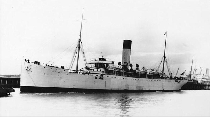 Carl Schurz, ein Kühlschiff-Neubau der Hapag für die  Atlas Linie