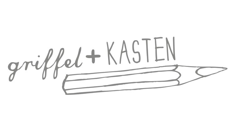 Logo "griffel+kasten" im Rahmen der Bachelorthesis