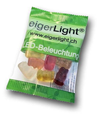 Gummibären als Werbemittel