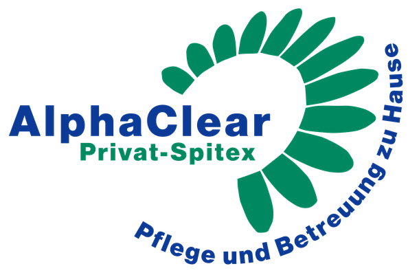 Logo für ein privates Pflege-Unternehmen (www.alphaclear.ch)