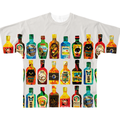 ボトルデGO-フルグラフィックTシャツ