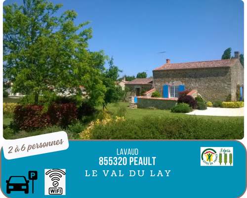 Gîte Le Val du Lay à Lavaud de Péault