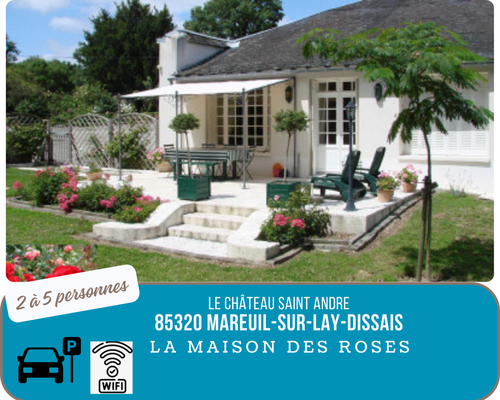 Gîte La Maison des Roses à Mareuil-sur-Lay-Dissais