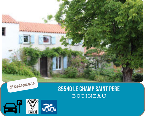 Gîte Botineau à La Saivrie Le Champ St Père
