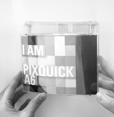 PIXQUICK Wall / Bei Bedarf lässt sich Frontabdeckung auch vollständig abnehmen.