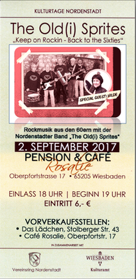 The Old(i) Sprites aus Wiesbaden-Nordenstadt Cafe Rosalie - Kulturtage Nordenstadt