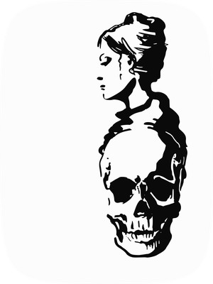 Vanitas - Tuschezeichnung, 2017