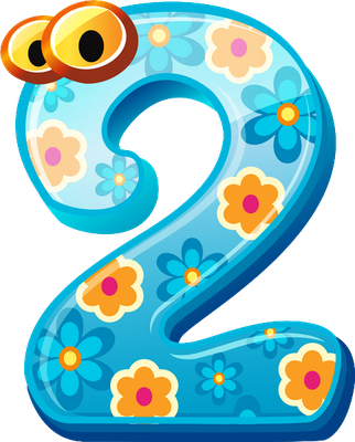 chiffre - alphabet - éducation - smiley émoticône émoji cartoon clipart illustration - artémotic