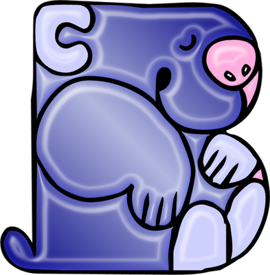 lettre - alphabet - éducation - smiley émoticône émoji cartoon clipart illustration - artémotic