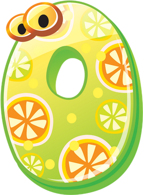 chiffre - alphabet - éducation - smiley émoticône émoji cartoon clipart illustration - artémotic