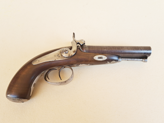 pistolet  de venerie double canon H.Jaquet à Geneve