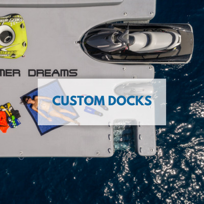 Custom Dock for Superyacht, Motoryacht