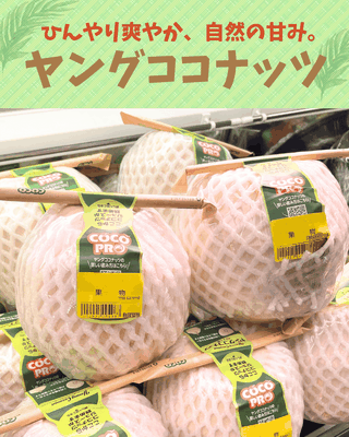 南国気分を楽しむ爽やか果実