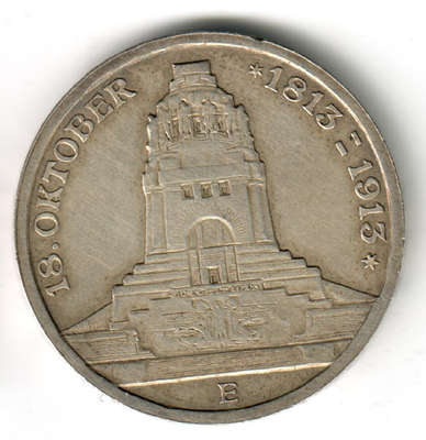 Münze Völkerschlacht
