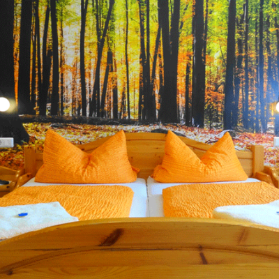 Impression des gemütlichen Appartements / Ferienwohnung "Elberod" im Gasthof "Zum Hohen Lohr" in Battenhausen landschaftlich schön gelegen im Naturpark Kellerwald-Edersee in der nordhessischen Grimmheimat
