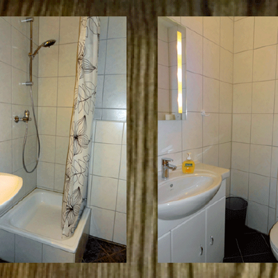 Impression des gemütlichen Appartements / Ferienwohnung "Elberod" im Gasthof "Zum Hohen Lohr" in Battenhausen landschaftlich schön gelegen im Naturpark Kellerwald-Edersee in der nordhessischen Grimmheimat