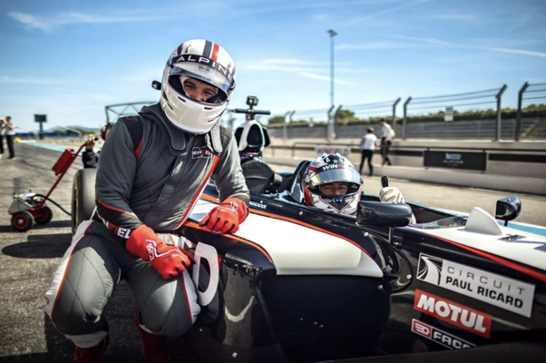Formel Renntaxi Co Pilot 