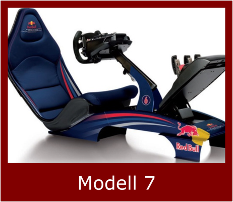 Modell 7, Mini Formel 1 Simulator, Mini DTM Simulator mieten