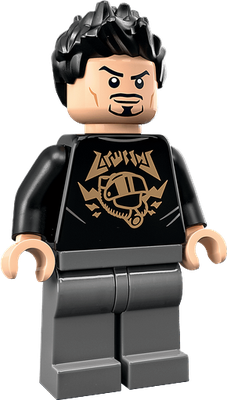 Iron Man [Avengers] [Lego] - héros de média - personnages - smiley émoticône émoji cartoon clipart illustration - artémotic