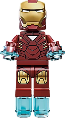 Iron Man [Avengers] [Lego] - héros de média - personnages - smiley émoticône émoji cartoon clipart illustration - artémotic