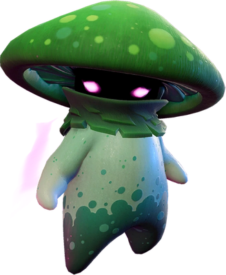 Night Cap [Plants vs Zombies] - héros de média - personnages - smiley émoticône émoji cartoon clipart illustration - artémotic