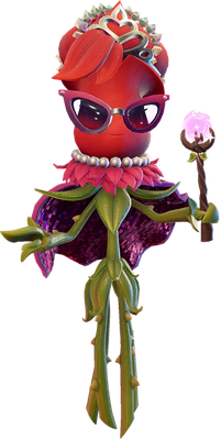 Rose [Plants vs Zombies] - héros de média - personnages - smiley émoticône émoji cartoon clipart illustration - artémotic