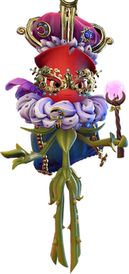 Rose [Plants vs Zombies] - héros de média - personnages - smiley émoticône émoji cartoon clipart illustration - artémotic