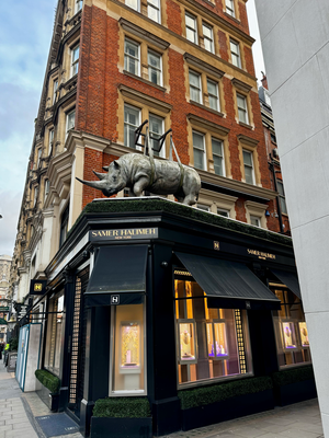 auf dem Weg zu Harrods