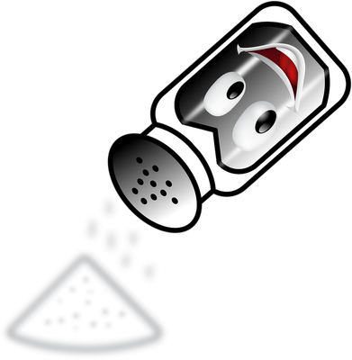 assaisonnement - alimentation - smiley émoticône émoji cartoon clipart illustration - artémotic