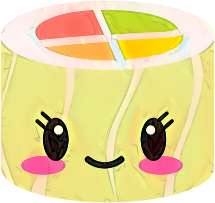 sushi - restauration - alimentation - smiley émoticône émoji cartoon clipart illustration - artémotic