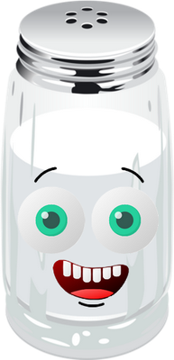 assaisonnement - alimentation - smiley émoticône émoji cartoon clipart illustration - artémotic