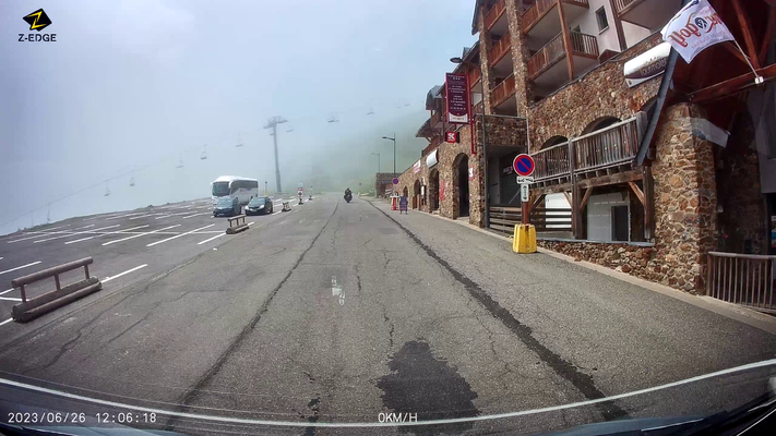 Bild: Wohnmobilreise in die Hochpyrenäen hier Fahrt zum Col du Tourmalet 